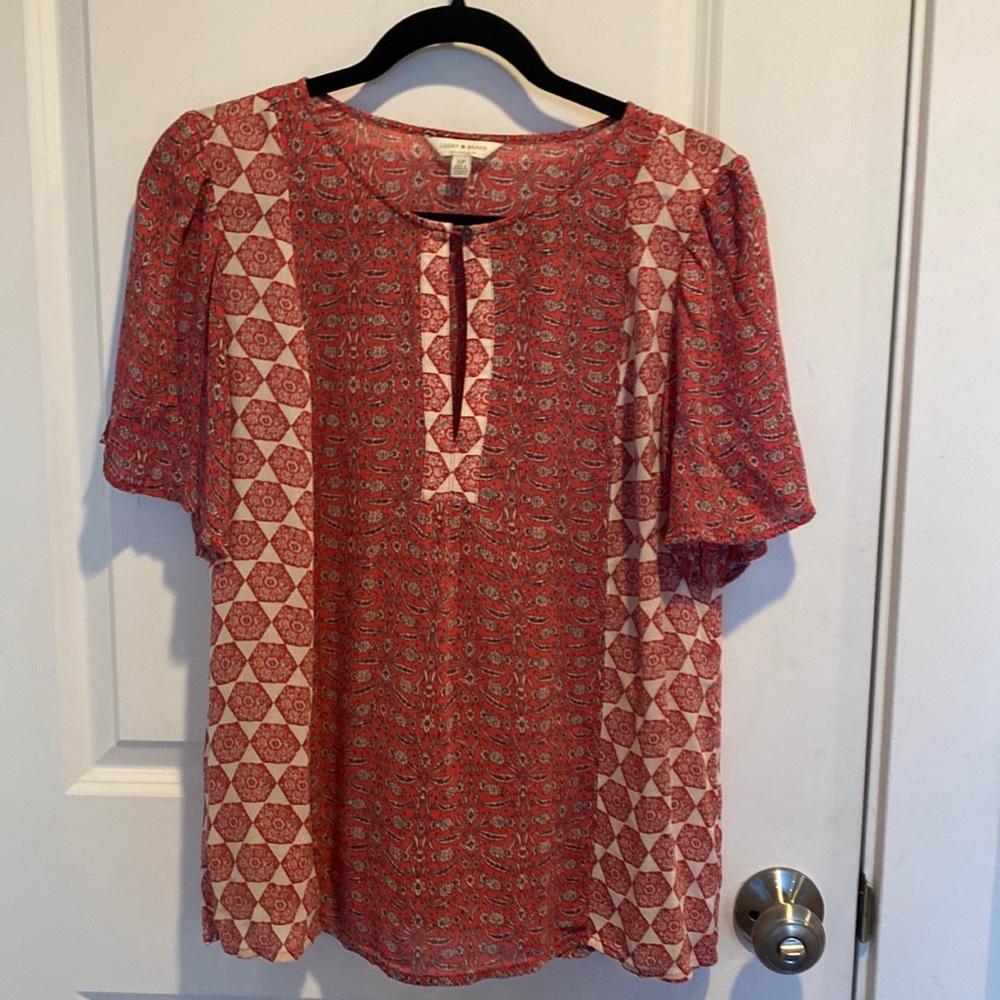 Lucky Brand Short sleeve blouse